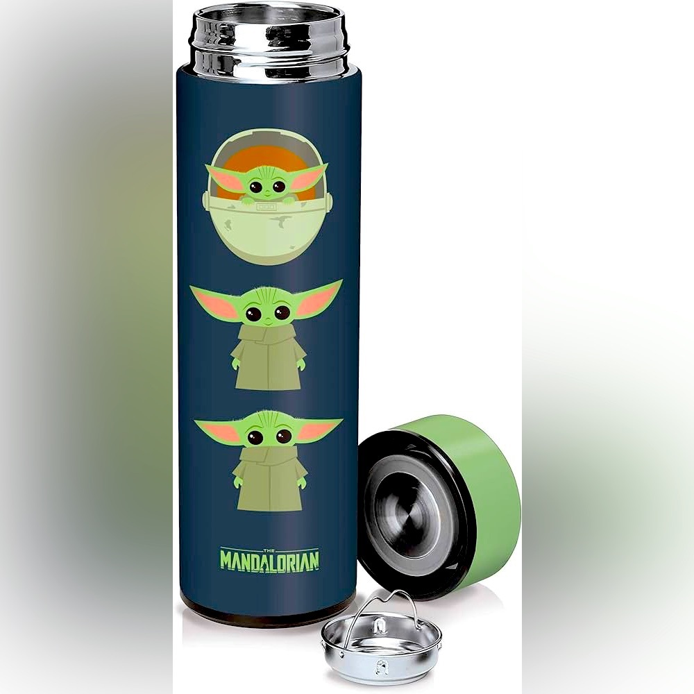 Baby Yoda water bottle- stainless steel